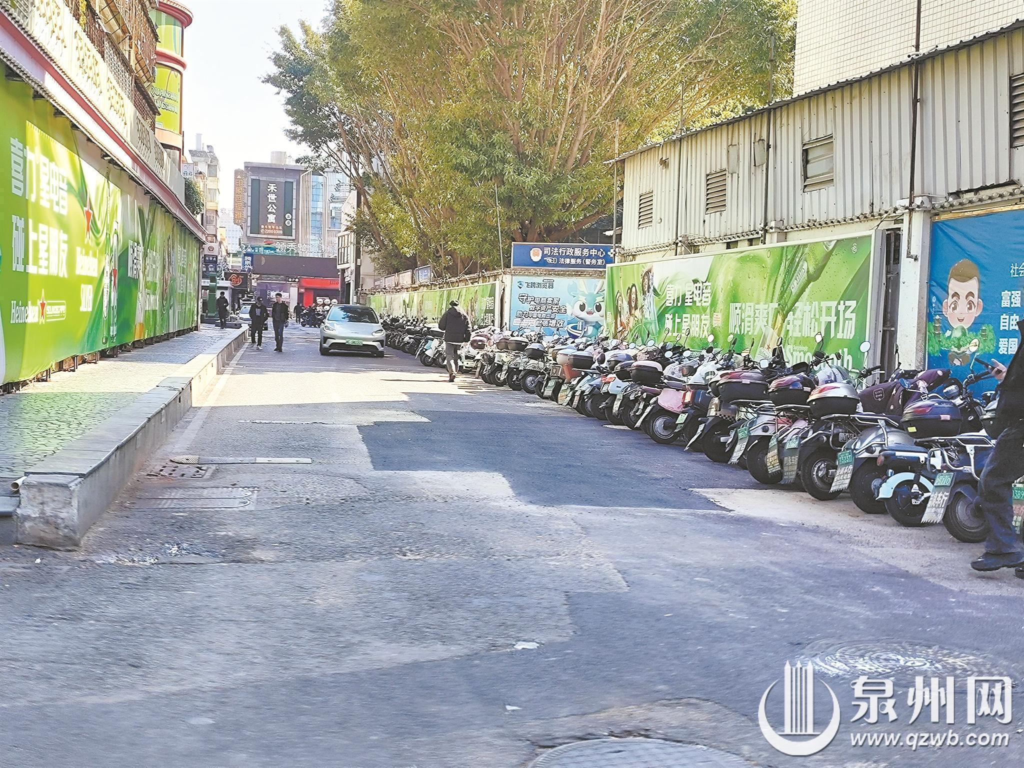 刺桐路“污水动脉手术”基本完成 核心路段交通恢复 将预留2个